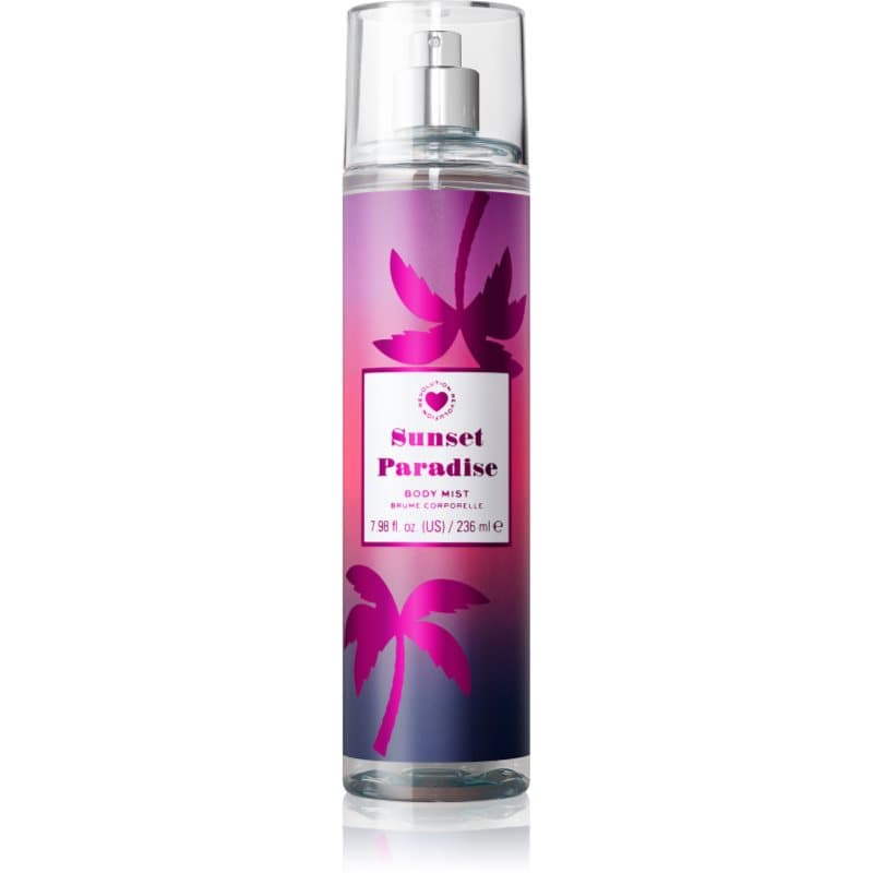 Body Mist Tropical Paradise perfumowany spray do ciała dla kobiet