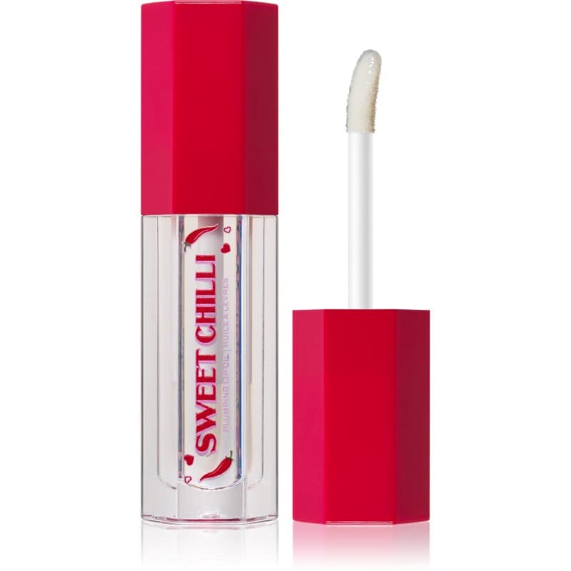 Sweet Chilli Plumping olejek do ust z efektem powiększenia odcień Clear
