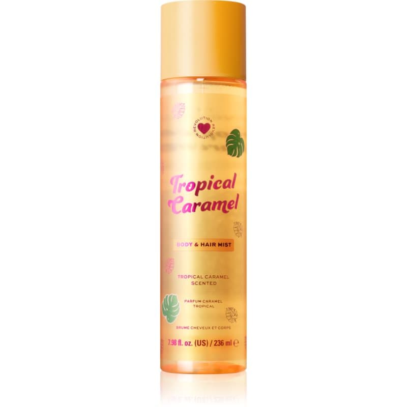 Tropical Caramel Body an Hair Mist perfumowany spray do ciała i włosów dla kobiet