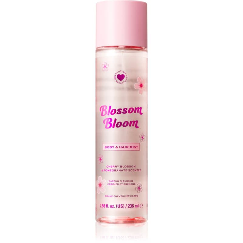 Blossom Bloom perfumowany spray do ciała i włosów odcień Cherry Blossom & Pomegranate