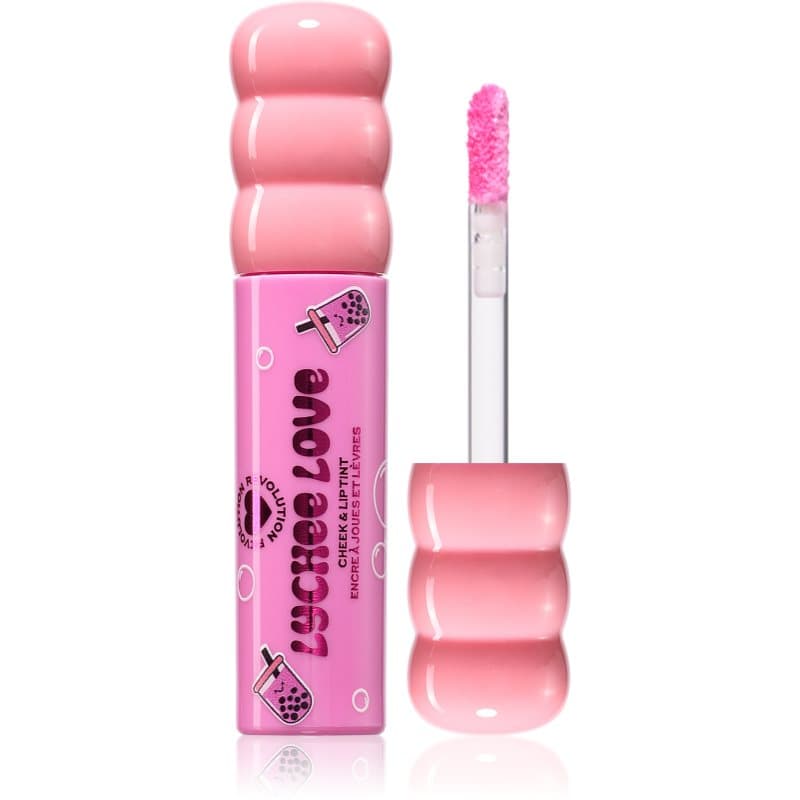 Bubble Tea Milky Blush & Lip wieofunkcyjny kosmetyk do makijażu ust i policzków odcień Lychee Love Pink