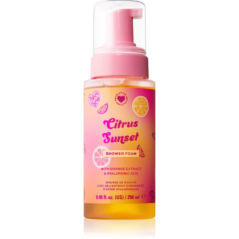 Citrus Sunset Shower Foam pianka pod prysznic
