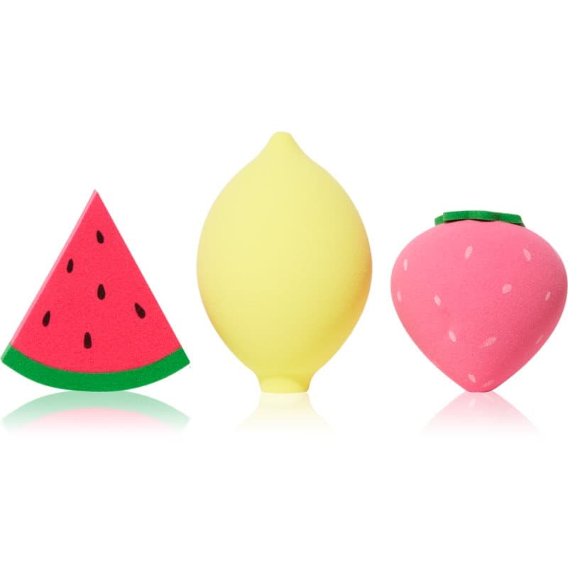 Fruit Punch Blending Sponge Trio zestaw aplikatorów nadający idealny wygląd