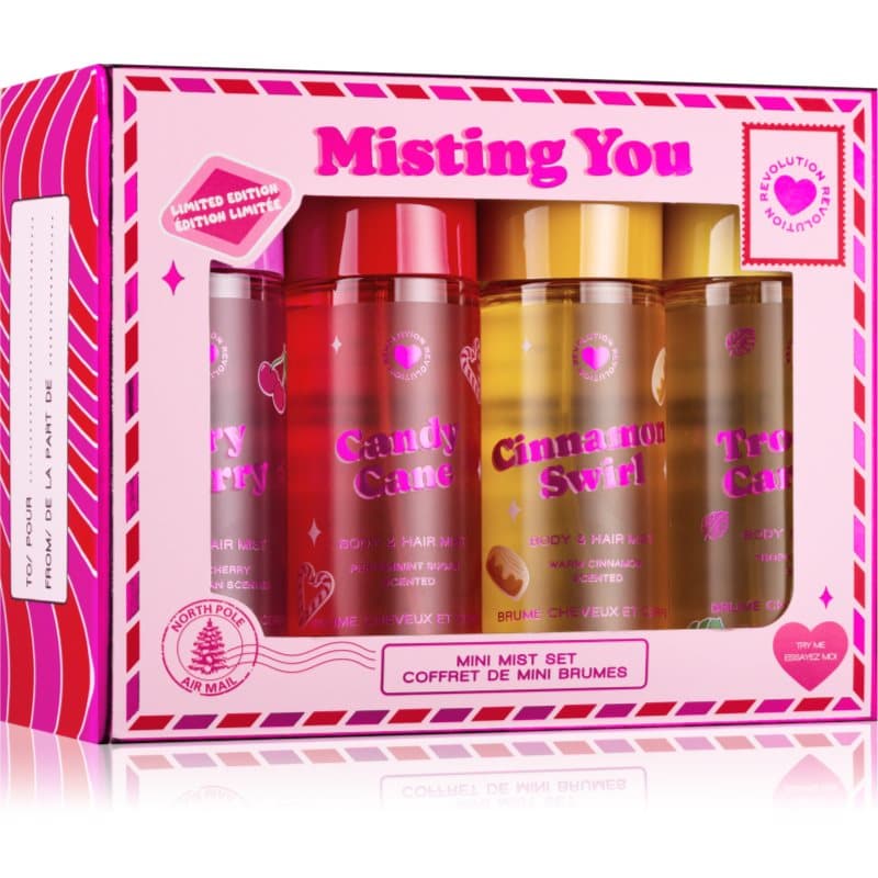 Xmas 2025 Mini Mist set świąteczny zestaw prezentowy dla kobiet
