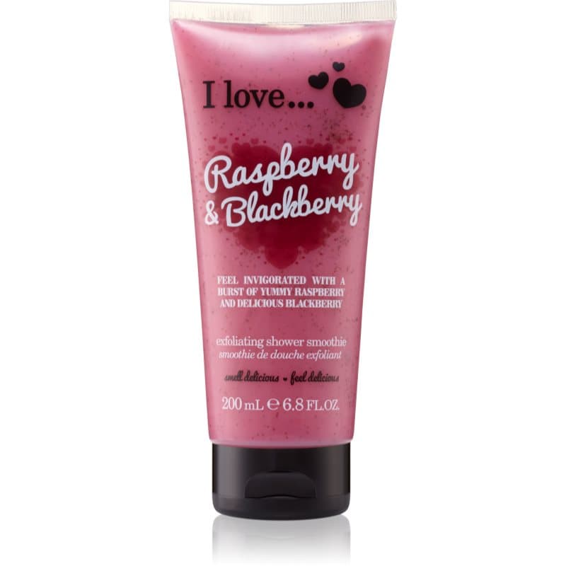 Raspberry & Blackberry żel pod prysznic z efektem peelingu