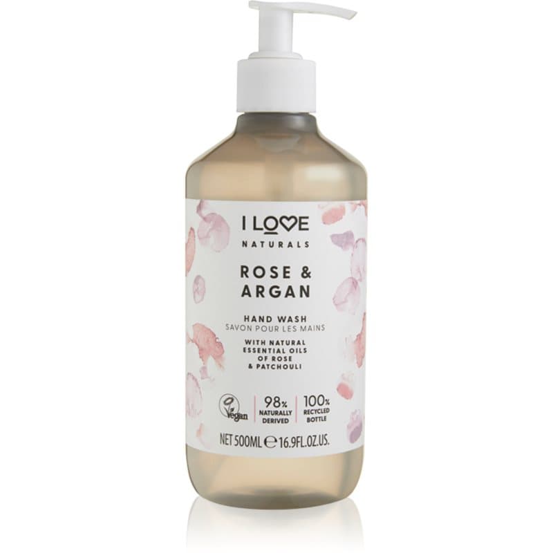 Naturals Rose & Argan mydło w płynie do rąk
