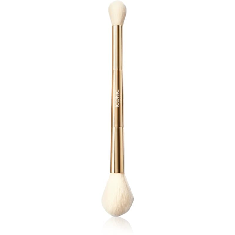 Highlight & Blush Brush dwustronny pędzel do różu i konturowania