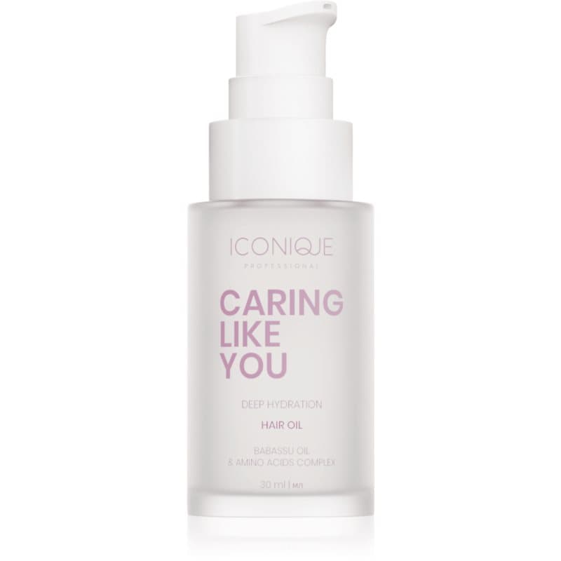CARING LIKE YOU Deep Hydration olejek nawilżający do włosów suchych i zniszczonych