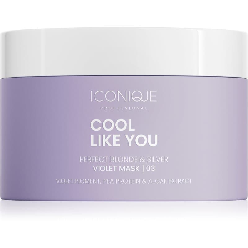 COOL LIKE YOU Perfect Blonde & Silver Violet maska do włosów neutralizująca żółtawe odcienie