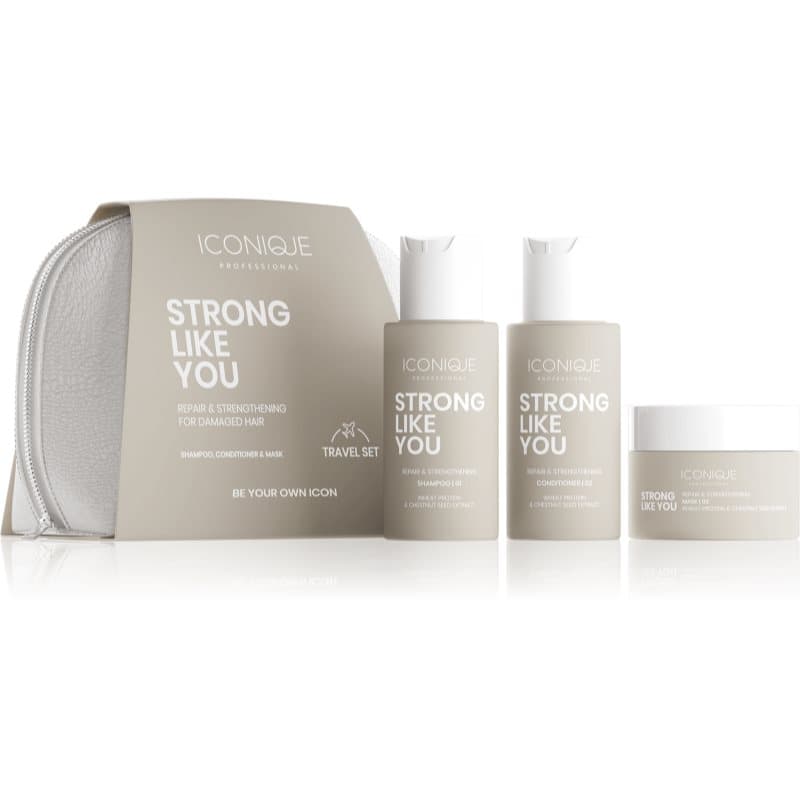 STRONG LIKE YOU Repair & Strengthening Set zestaw podróżny do włosów zniszczonych