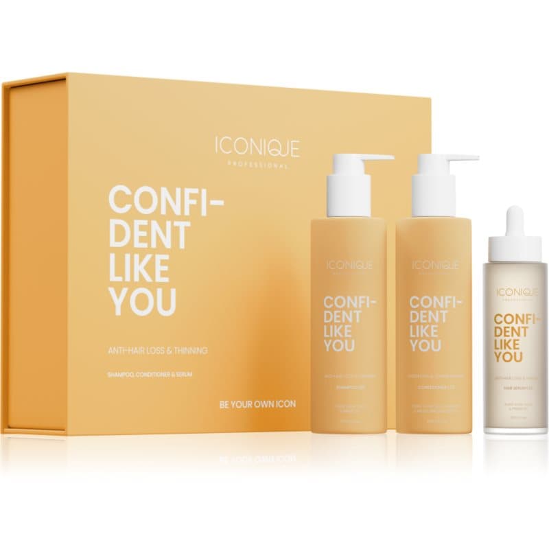 CONFIDENT LIKE YOU Anti-Hair Loss & Thinning Set zestaw przeciw wypadaniu włosów