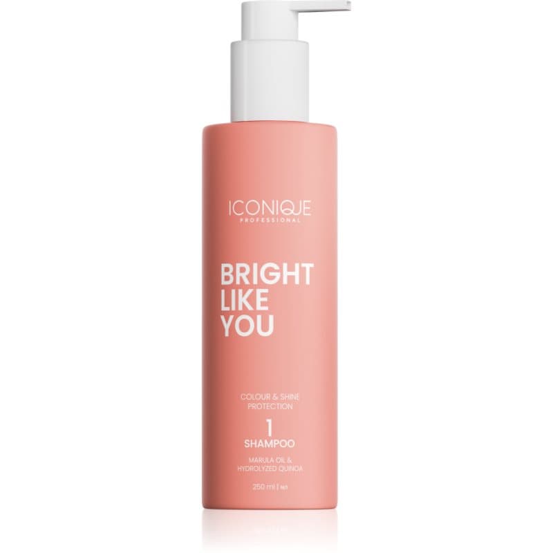 BRIGHT LIKE YOU Colour & Shine Protection Shampoo szampon odbudowujący włosy do włosów farbowanych
