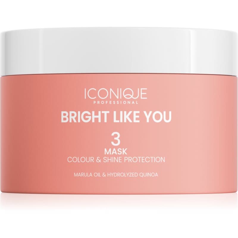 BRIGHT LIKE YOU Colour & Shine Protection Mask odnawiająca maska ochronna do włosów farbowanych