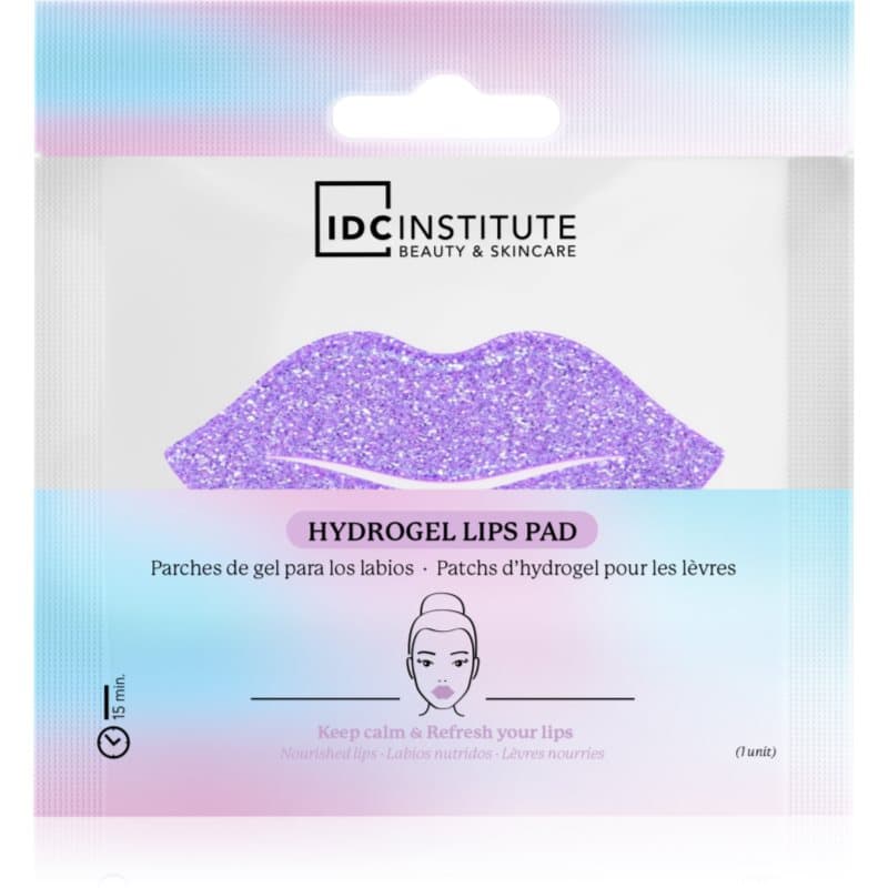 Glitter Lip Purple hydrożelowa maska do ust