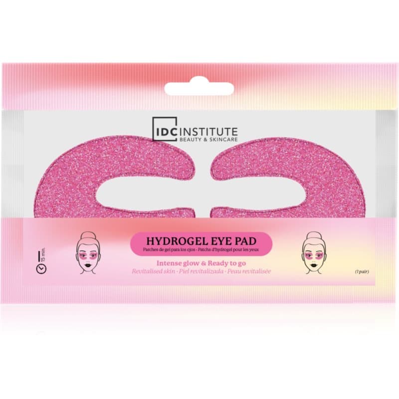 C Shaped Glitter Eye Pink maseczka do okolic oczu