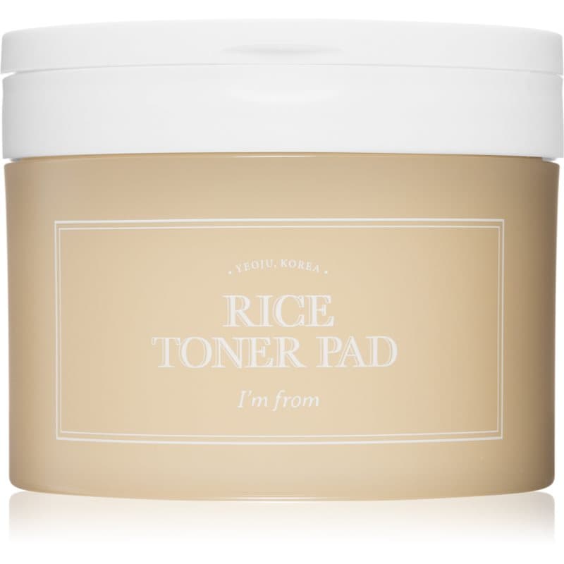 Rice Toner Pad tonizujące płatki do twarzy dla efektu rozjaśnienia i wygładzenia skóry