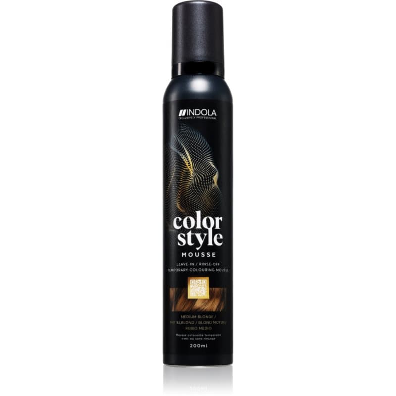 Color Style Mousse pianka tonująca do włosów odcień Medium Blonde