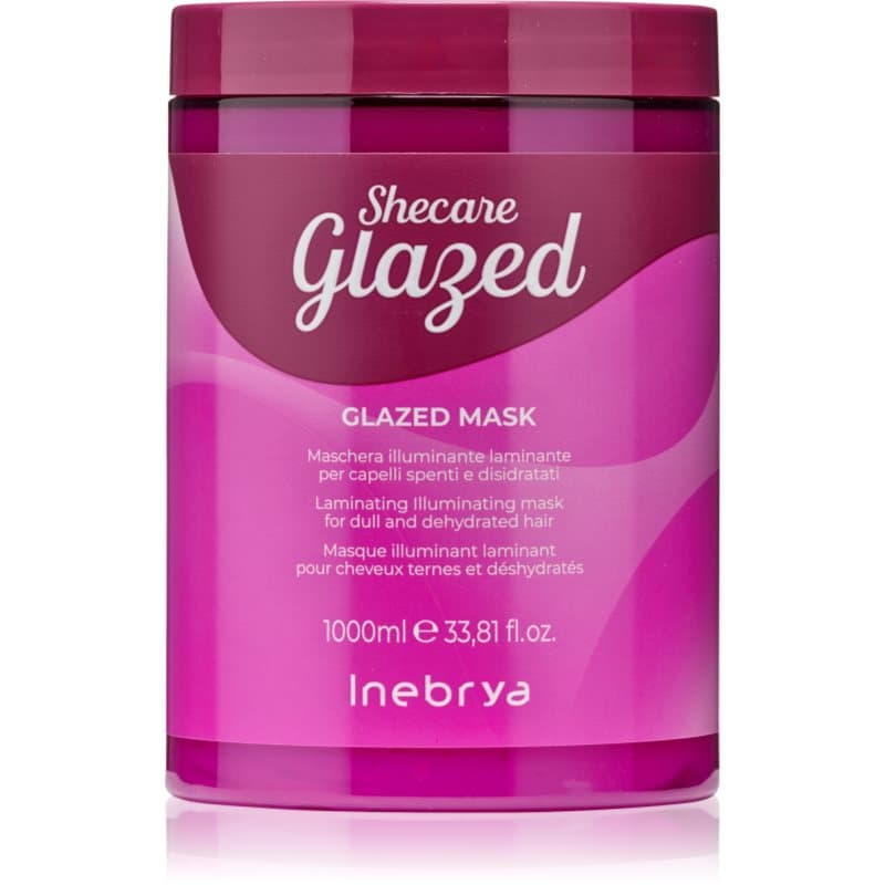 Shecare Glazed Mask maseczka nawilżająca do nabłyszczania i zmiękczania włosów