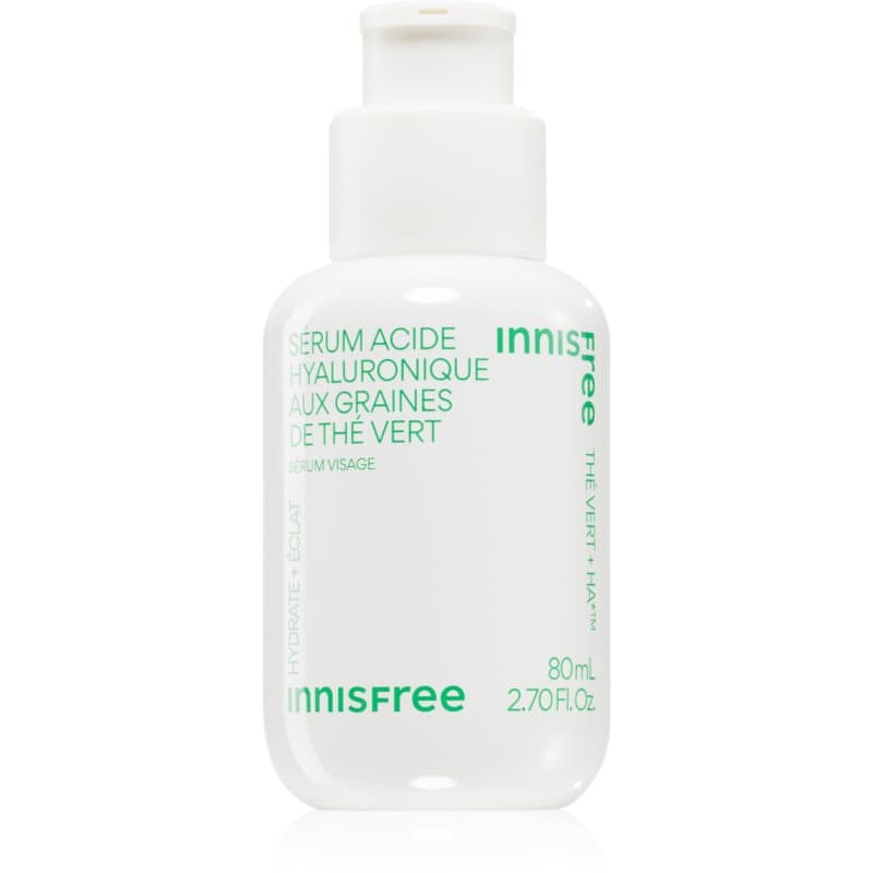Green Tea Seed Hyaluronic Serum serum kojące do twarzy do rozjaśnienia i nawilżenia