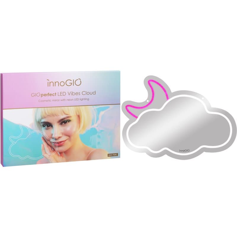 Vibes Cloud GIO-759C lusterko kosmetyczne z podświetleniem LED 41cm x 28cm x 1cm