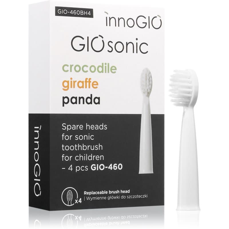 GIOSonic Spare Heads końcówki wymienne do szczoteczki do zębów GIOSonic