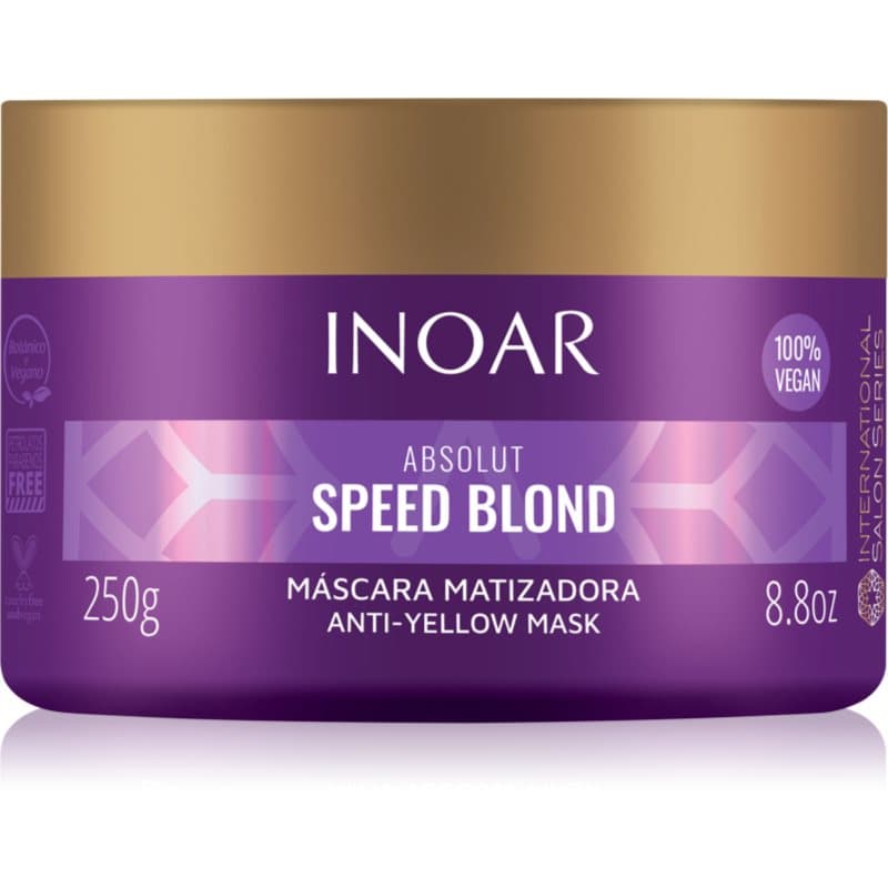 Absolut Speed Blond odżywcza maseczka tonująca do włosów blond