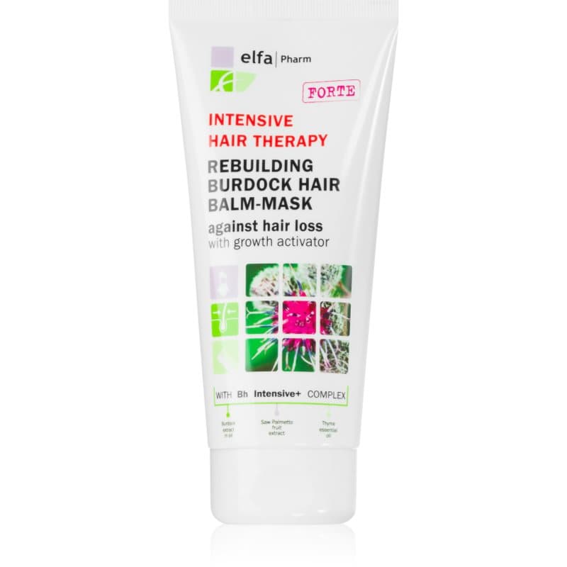 Intensive Hair Therapy Rebuilding Burdock Hair Balm-Mask balsam przeciw wypadaniu włosów z aktywatorem wzrostu