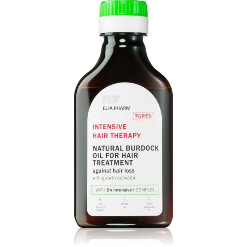 Intensive Hair Therapy Natural Burdock Oil For Hair Treatment olej przeciw wypadaniu włosów z aktywatorem wzrostu