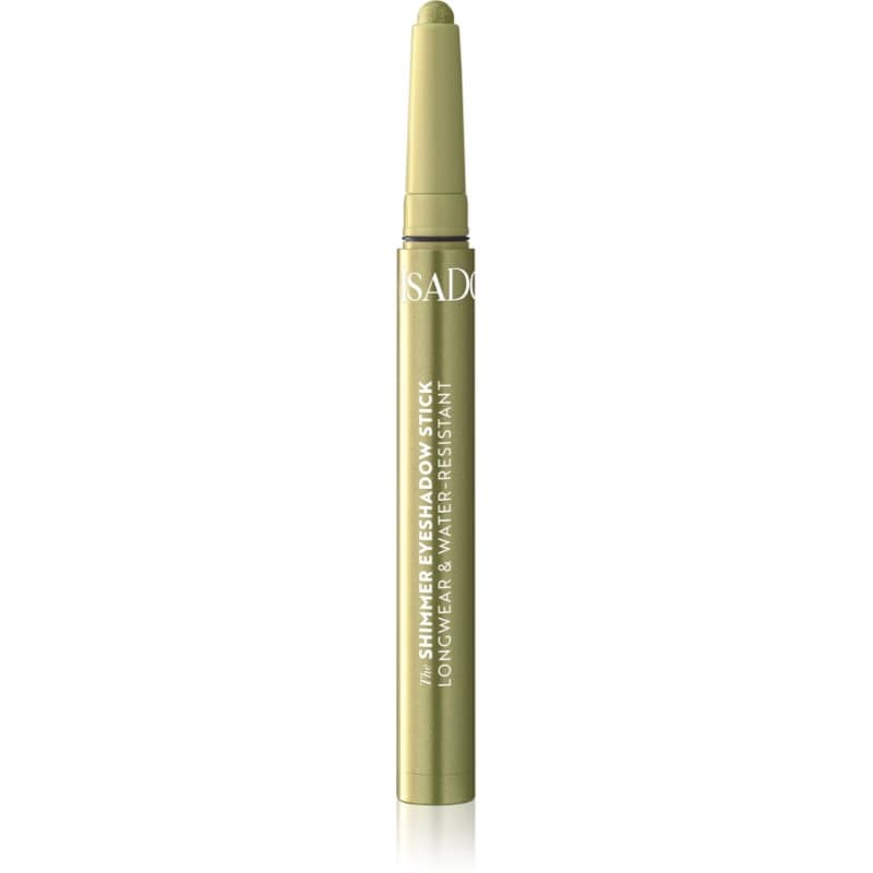 The Eyeshadow Stick Shimmer długotrwałe cienie do powiek w kredce z brokatem odcień 45 Green Shimmer