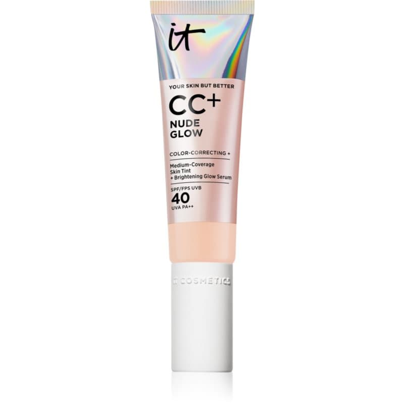 CC+ Nude Glow SPF 40 Fair Light — rozświetlający krem CC