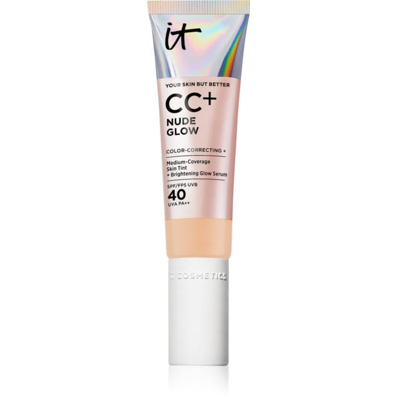 CC+ Nude Glow SPF 40 Medium — rozświetlający krem CC