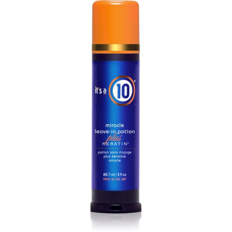 Plus Keratin Miracle Leave-in Potion balsam bez spłukiwania do nabłyszczania i zmiękczania włosów
