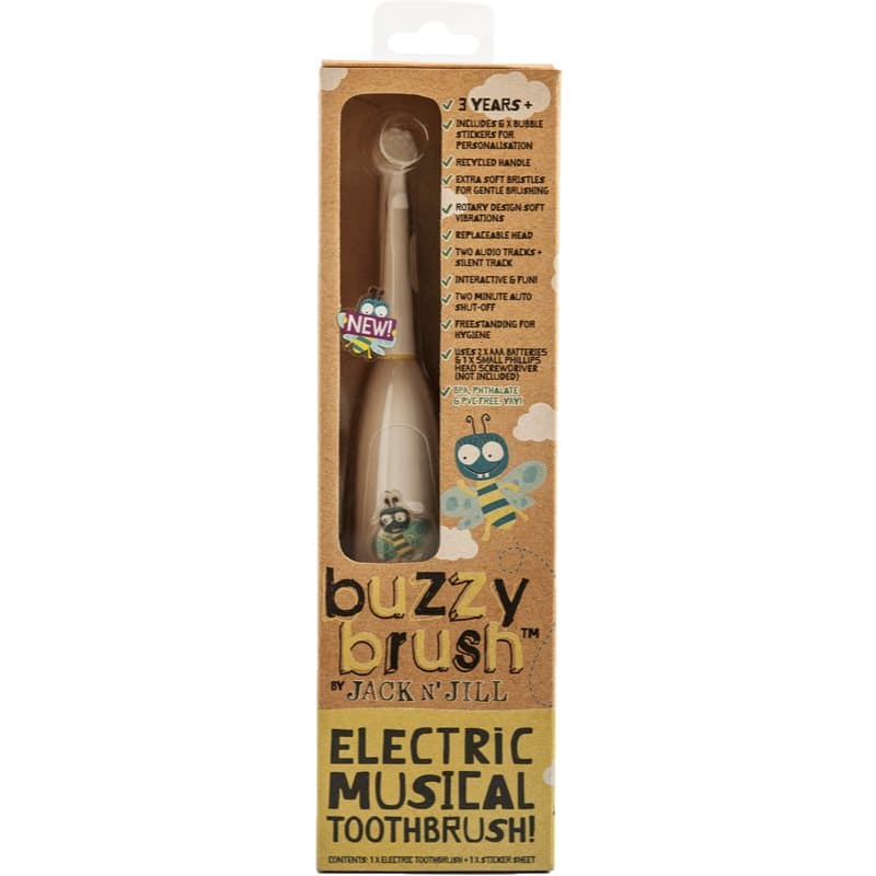 Buzzy Brush szczoteczka do zębów dla dzieci na baterię