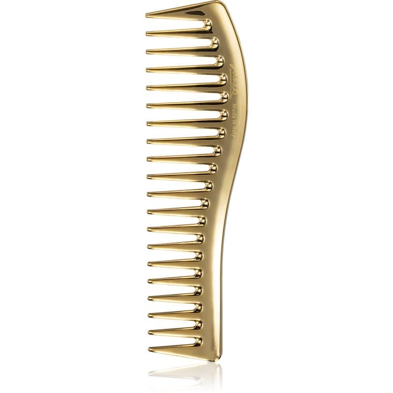 Gold Line Wavy Comb for Gel Application grzebień do włosów do aplikacji produktów żelowych 18,5cm