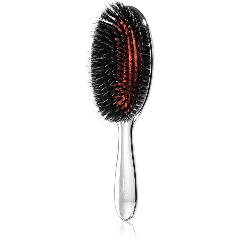 Chromium Line Air-Cushioned Brush with Bristles and Nylon Reinforcement owalna szczotka do włosów 22cm