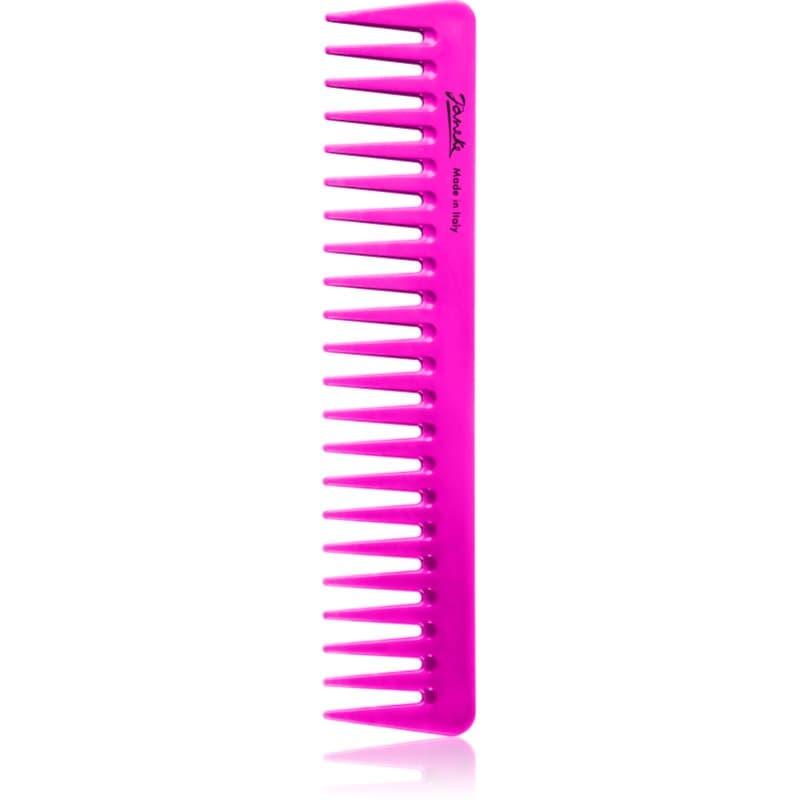 SuperComb grzebień do nakładania żelu i stylizacji Fluo Fuksjowy