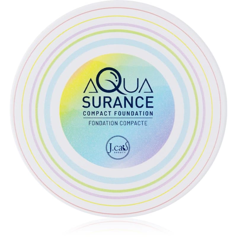 Aquasurance kompaktowy podkład pudrowy zapewniający krycie od średniego do mocnego odcień 102A Light Beige