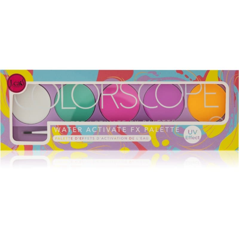 ColorScope paleta do twarzy z pędzelkiem odcień 102 Bright