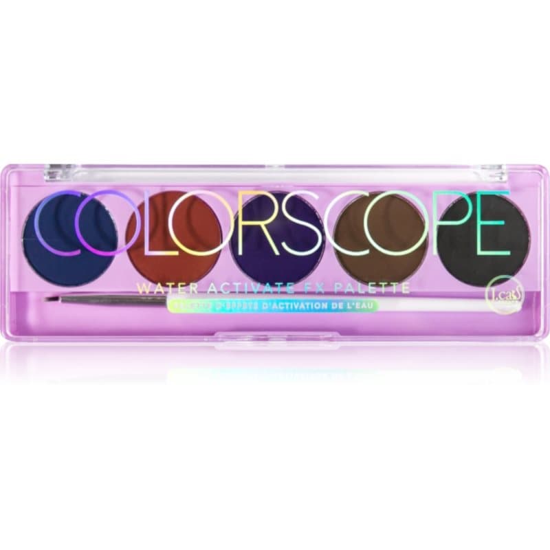 ColorScope paleta do twarzy z pędzelkiem odcień 104 Deep