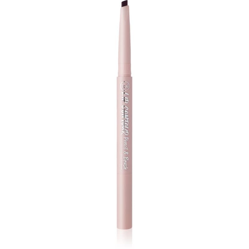 Lip Contour konturówka do ust z pędzelkiem odcień Berry Deep Plum