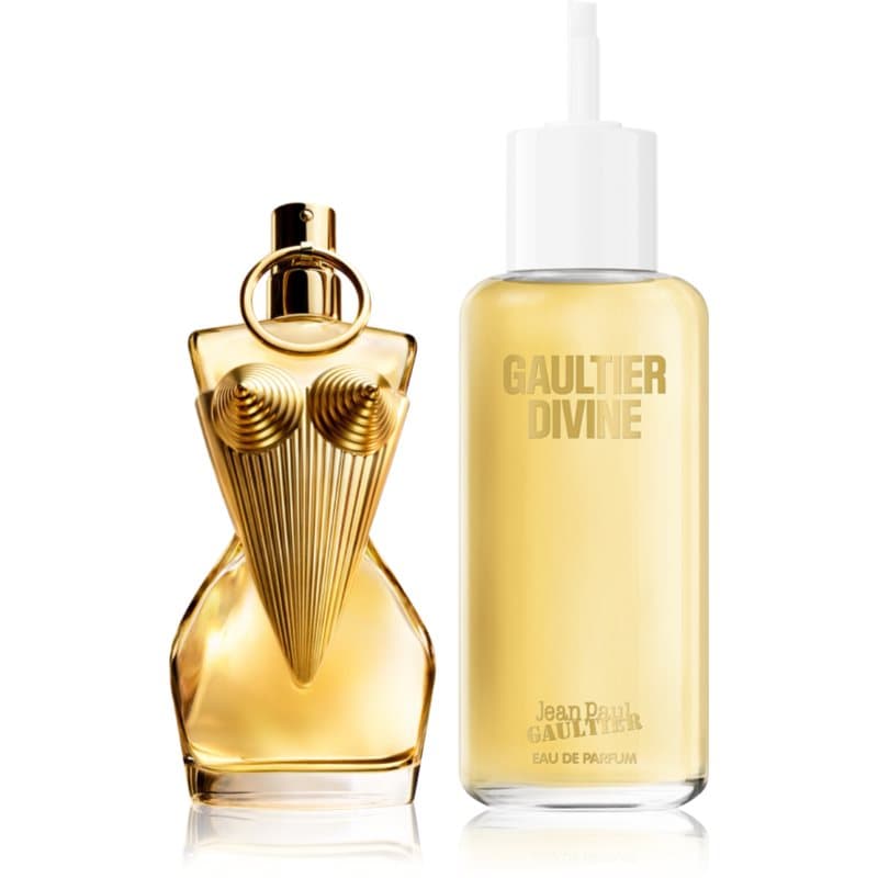 Gaultier Divine zestaw: flakon 50 ml + wkład uzupełniający 200 ml
