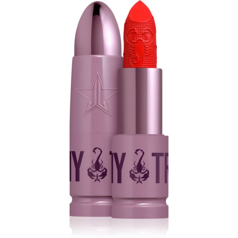 Scorpio Shiny Trap Lipstick mocno napigmentowa szminka kremowa odcień Hot Devotion