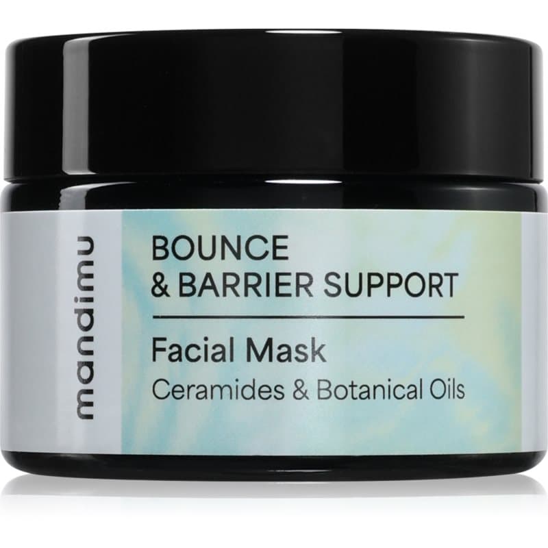 Mandimu Bounce & Barrier Support Facial Mask intensywna maska nawilżająca z kwasem hialuronowym