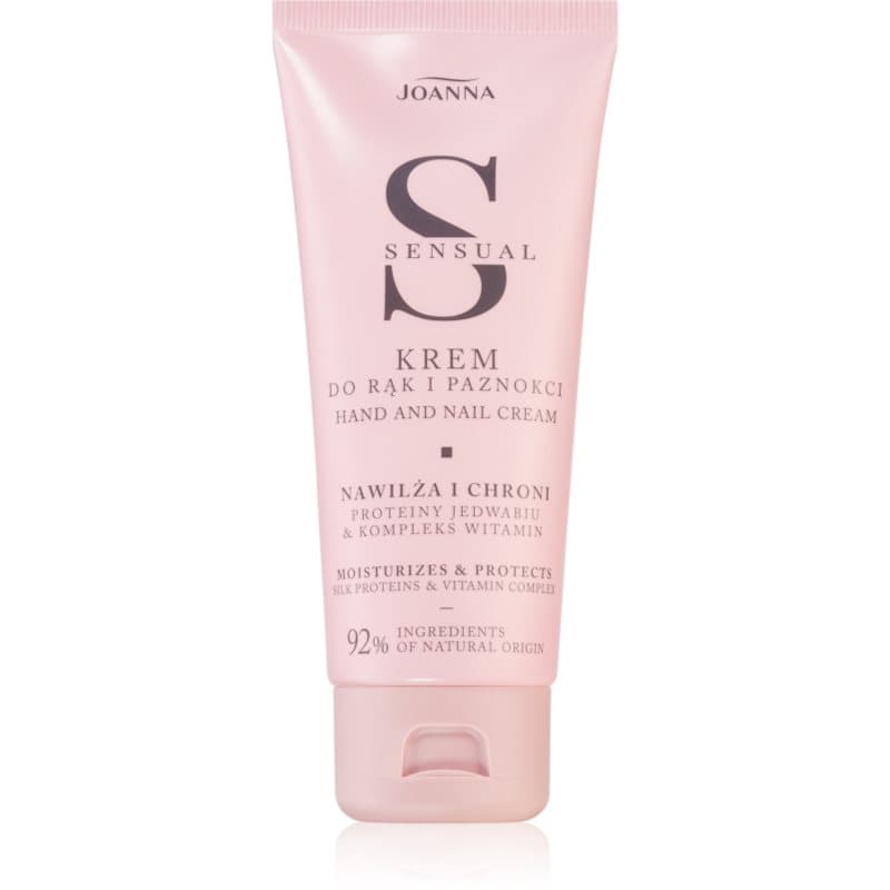 Sensual nawilżający krem ochronny do rąk Silk Proteins & Vitamin Complex
