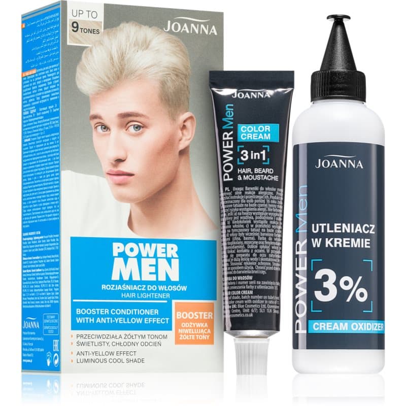 Power Men Hair Lightener farba do włosów do rozjaśniania włosów