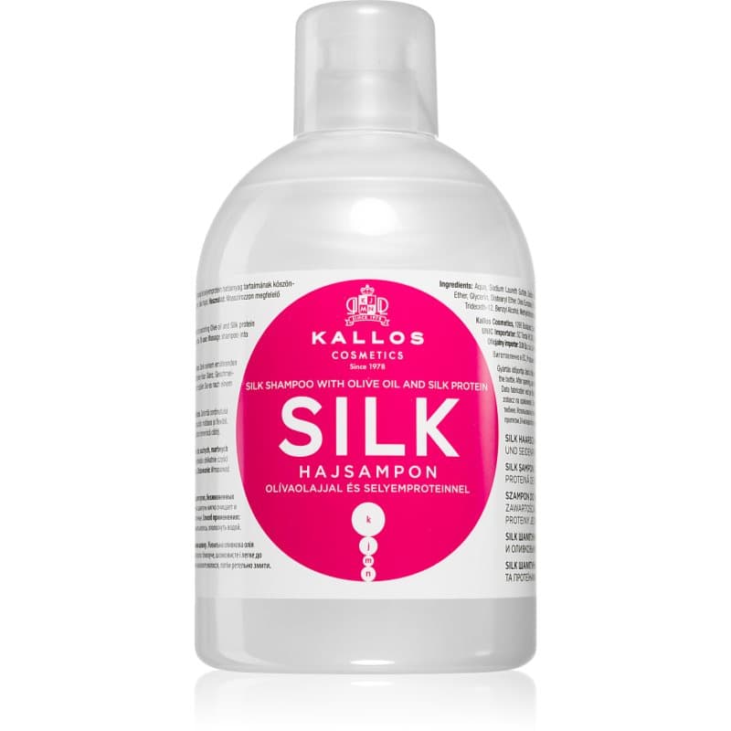 KJMN Professional Silk delikatny jedwabisty szampon do włosów suchych i wrażliwych