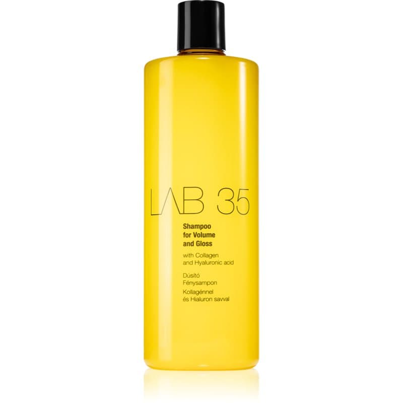 LAB 35 Volume and Gloss szampon na objętość do nabłyszczania i zmiękczania włosów