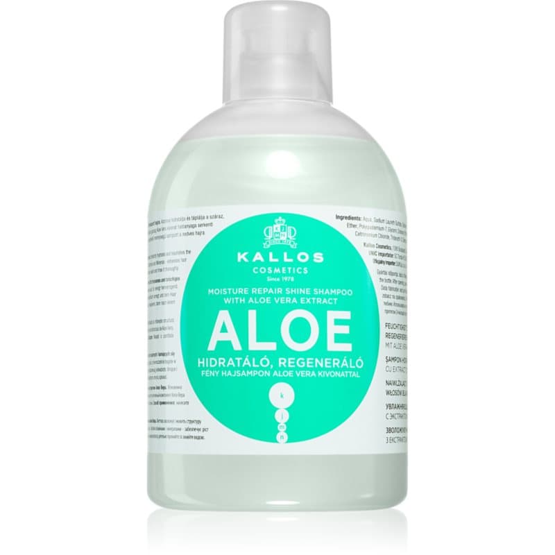 KJMN Professional Aloe szampon odbudowujący włosy z aloesem