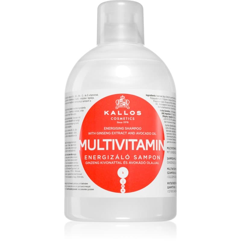 Multivitamin Shampoo - Multiwitaminowy energizujący szampon do włosów