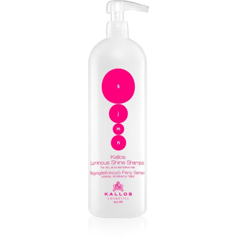 KJMN Professional Luminous Shine szampon rozświetlający do włosów suchych i wrażliwych
